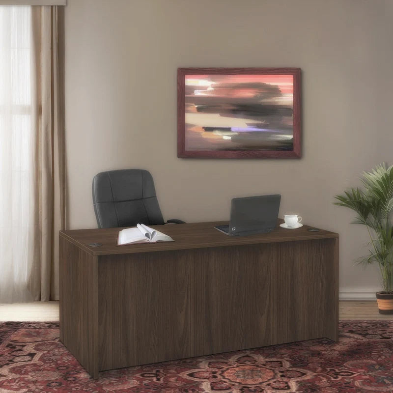 66 Single Pedestal Desk