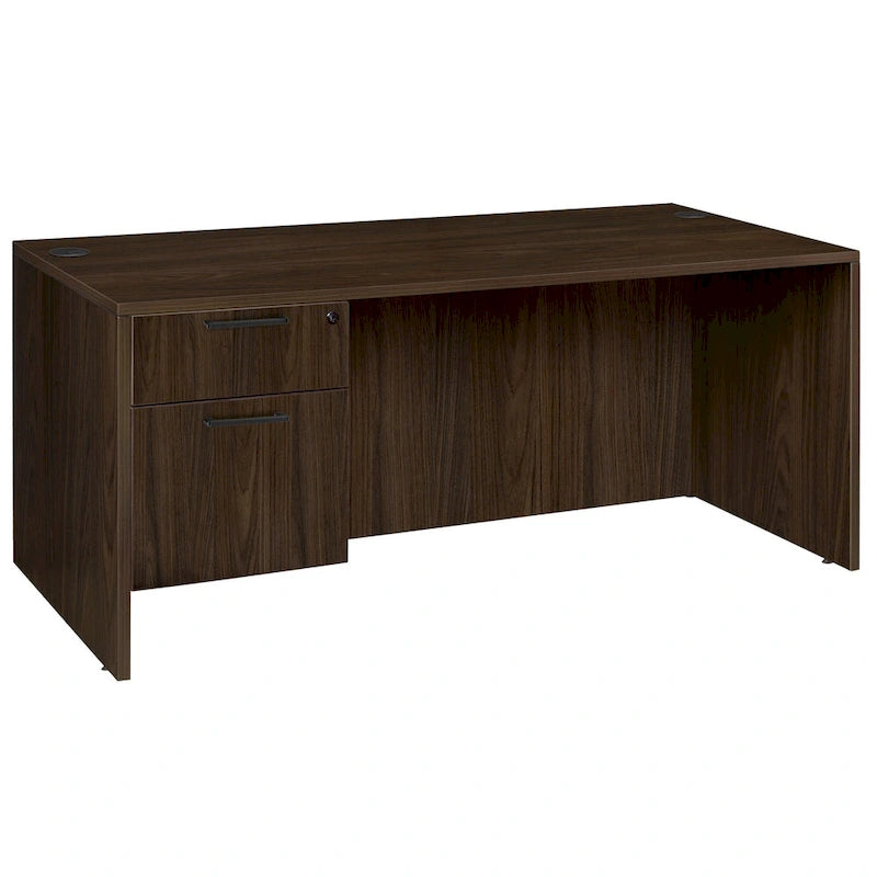66 Single Pedestal Desk