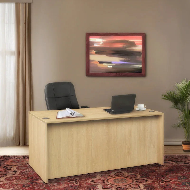 66 Single Pedestal Desk