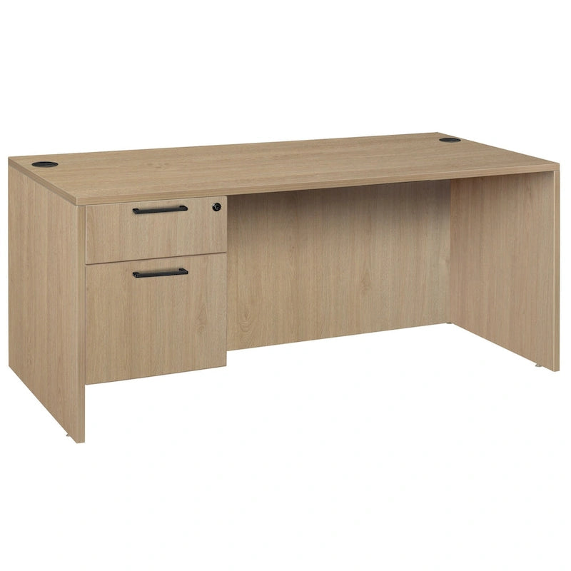 66 Single Pedestal Desk