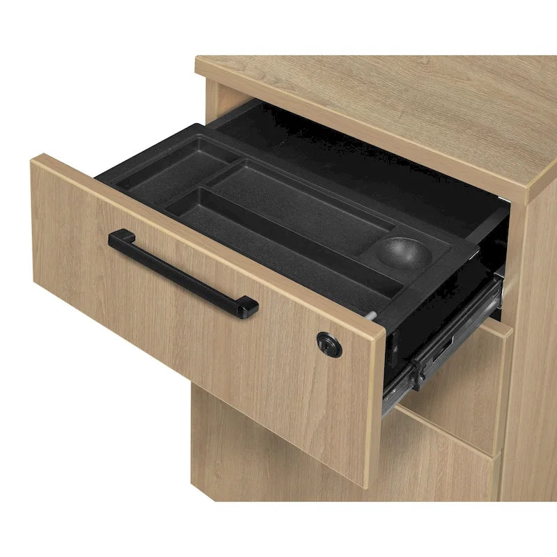 66 Single Pedestal Desk