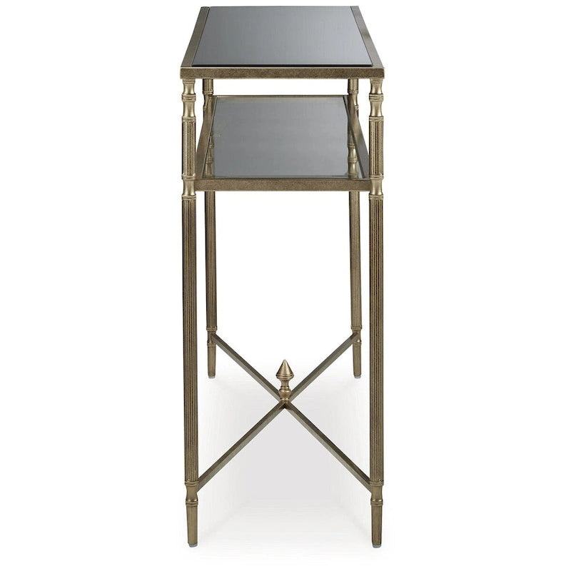 Aged Gold Sofa Table - 45 W x 14 D x 33 H