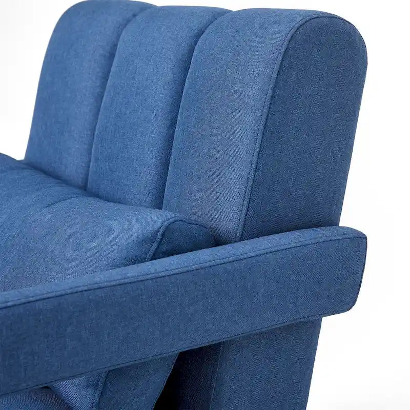28H Modern Upholstered Accent Chair with a Pillow