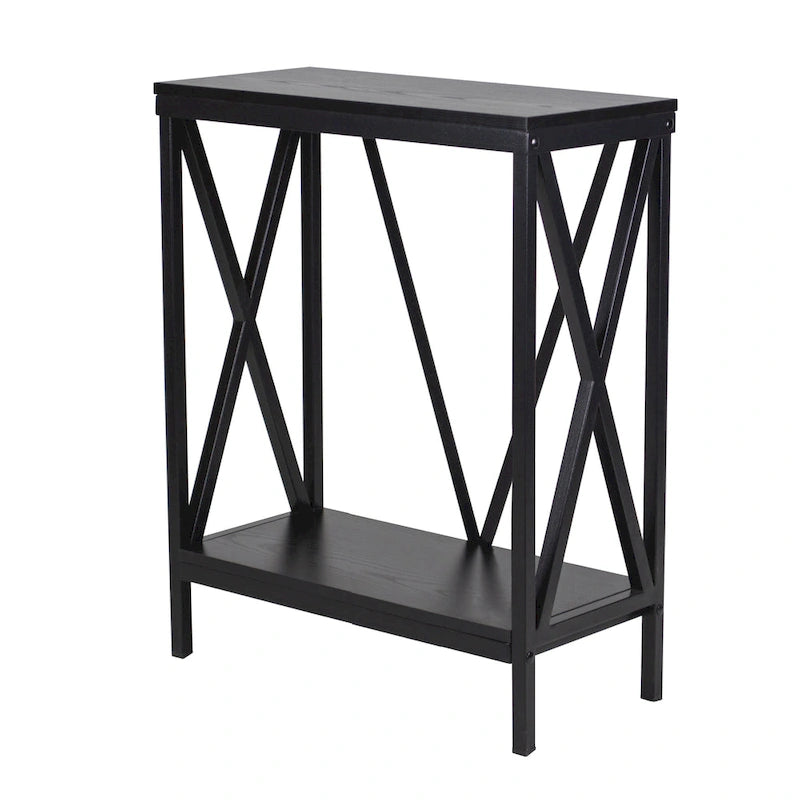 20 Steel X-Frame Aquarium Stand in Black
