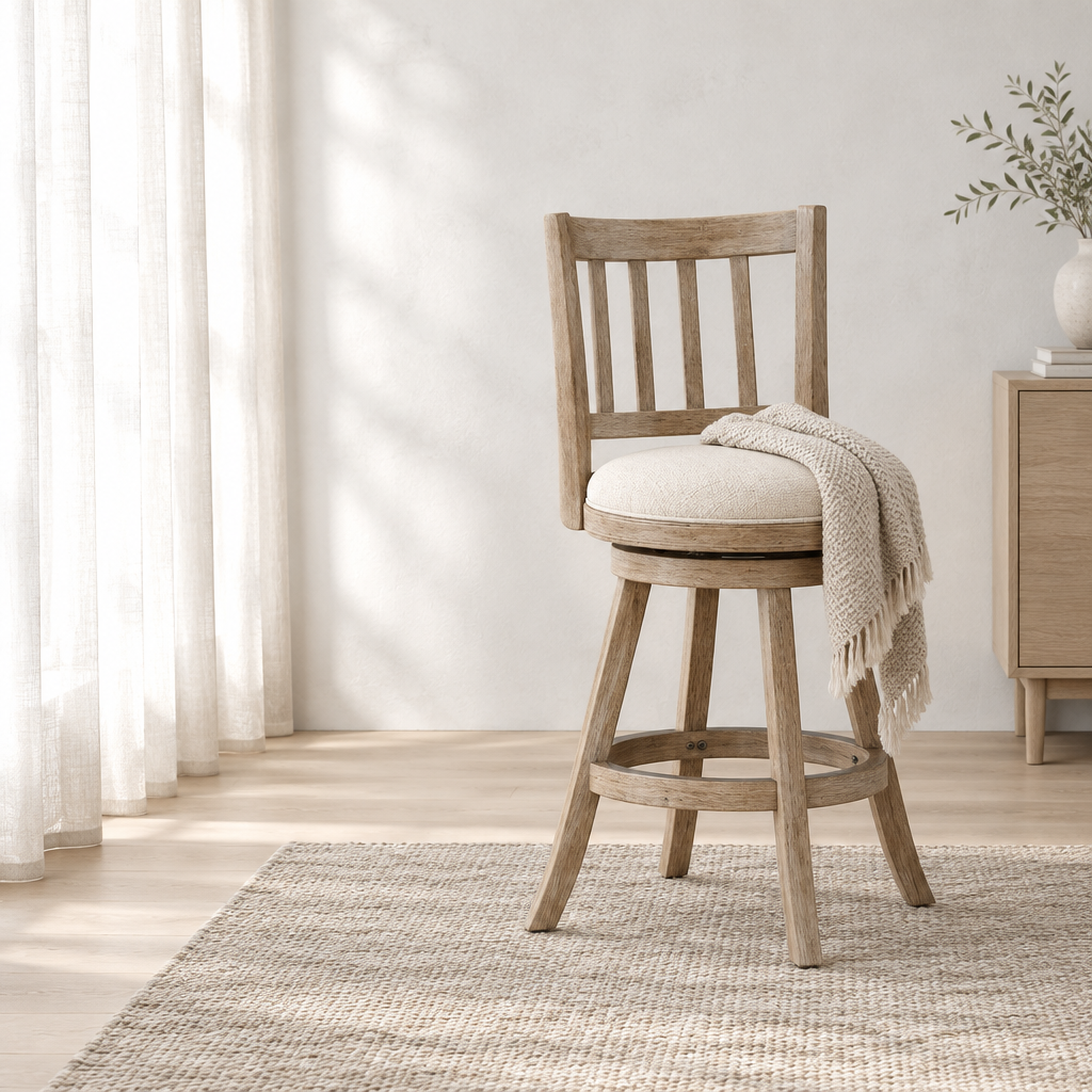 Nordic Swivel Counter Stool Editorial